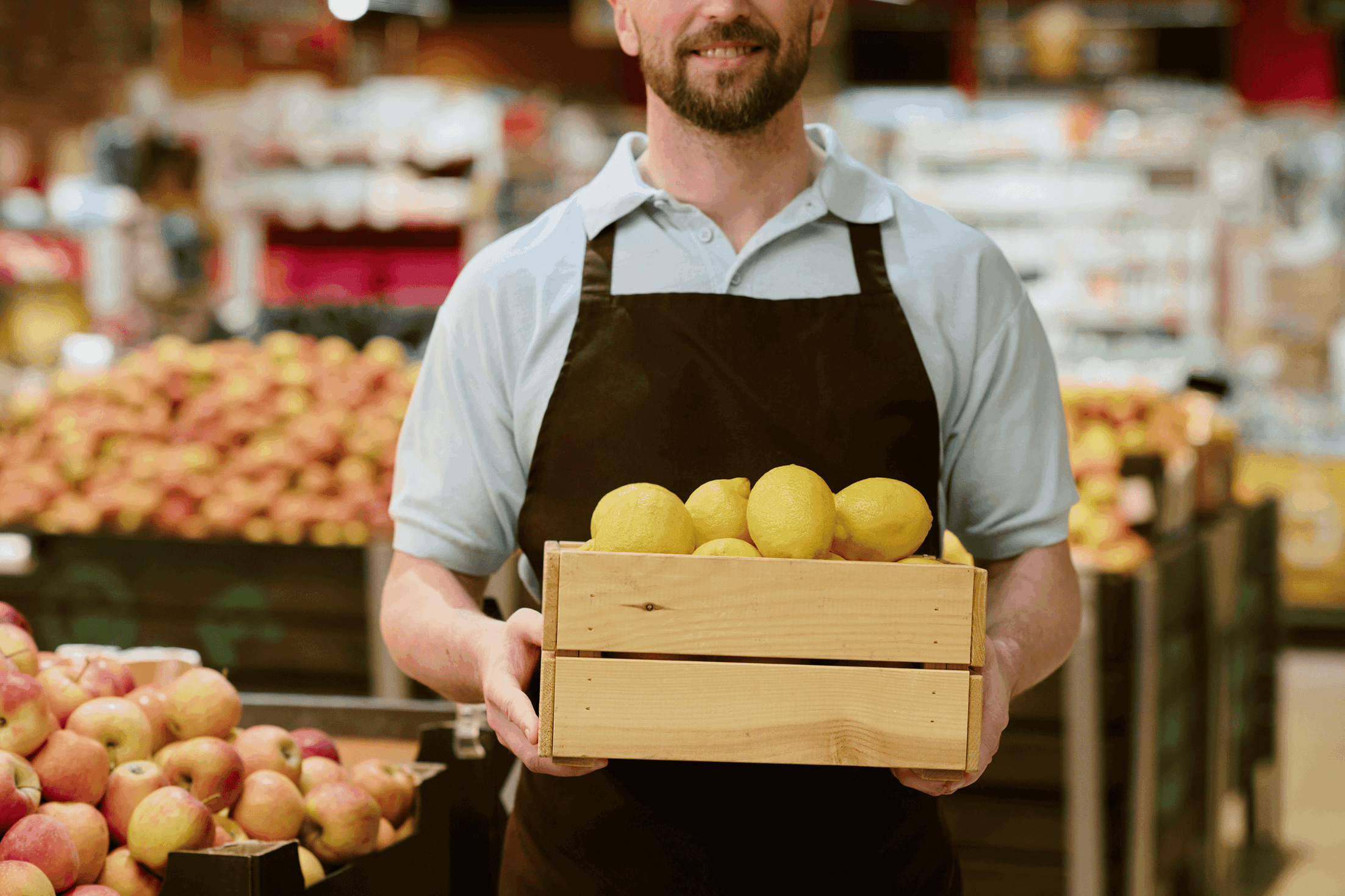 Работники торгового зала